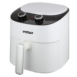 TODO 4.2L Air Fryer 1300W Convection Oven Fan Forced Multi Function Cooker Analog �� White