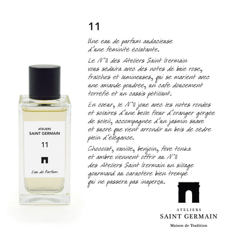 Bottle of Eau de Parfum ATELIERS SAINT GERMAIN N� 11 - 100 ml