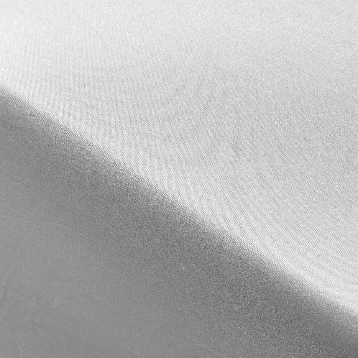 Bamboo Cotton Mega Fitted Sheet 50cm Wall Grey