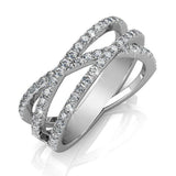 Krystal Couture Soulmate Ring Embellished with SWAROVSKI Crystals
