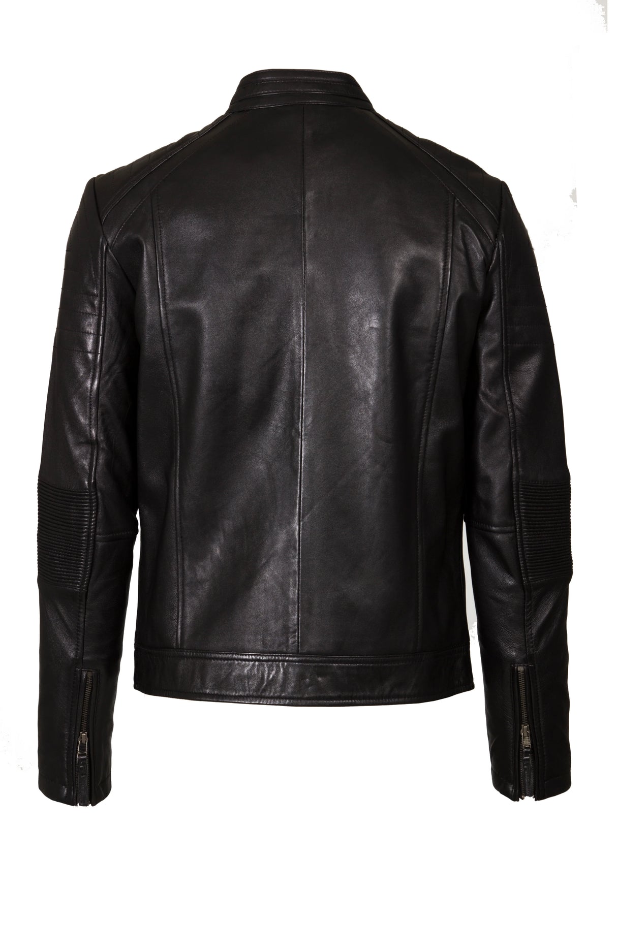 Mens Black Leather Jacket
