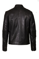 Mens Black Leather Jacket