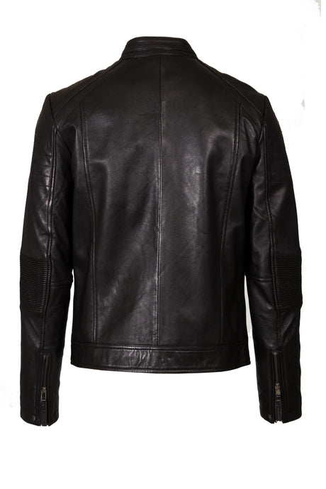 Mens Black Leather Jacket