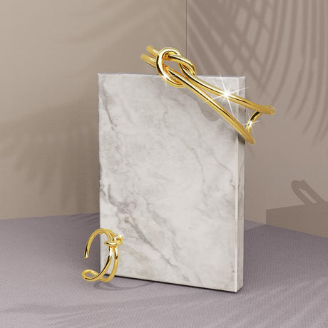 Bullion Gold Forever Knot Gold Ring
