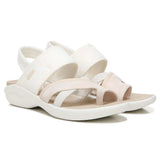 Bzees Call Me Sandal - White Fabric
