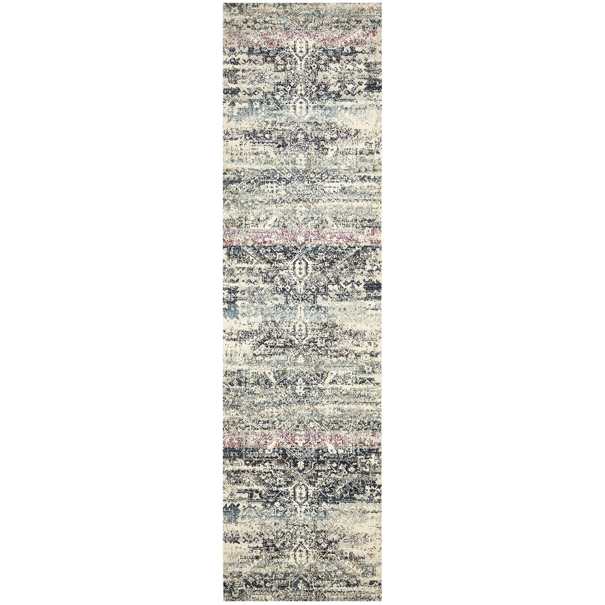 Museum 865 Blue Runner Rug