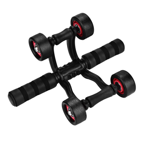 Ab Roller Wheels Abdominal Workout Training Exercise Gym Fitness
