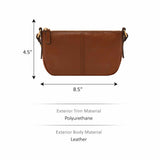 Fossil Jolie Brown Small Crossbody Bag