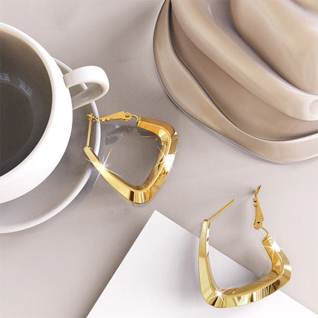 Bullion Gold Kendra Gold Hoop Earrings