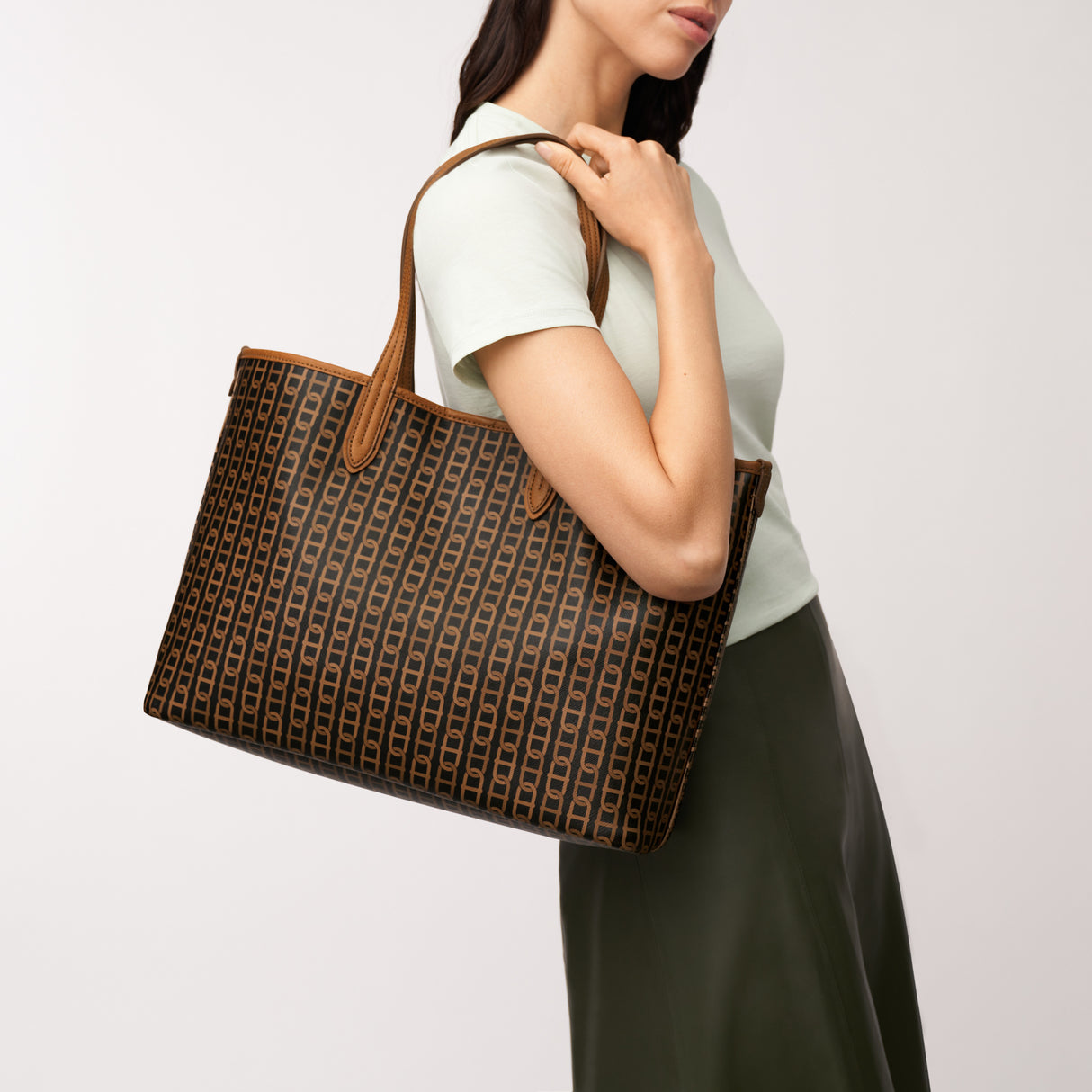 Fossil Williamson Two Tone Tote