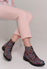 Bosccolo Womens Boots - Flower Multicolor
