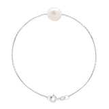 Bracelet Real Cultured Freshwater Pearl Baroque 10-11 mm - Natural Pearl White - Longueur 18 cm