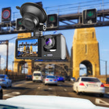 I-Hawk Defender Dual Dash Camera Full HD 1080p