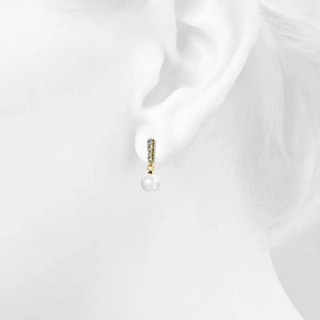 Krystal Couture Lustrous Earrings Embellished with SWAROVSKI Crystals