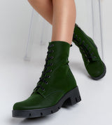 Bosccolo Womens Boots - Green