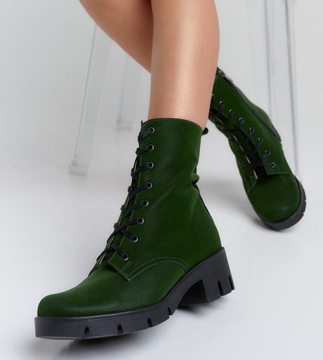 Bosccolo Womens Boots - Green