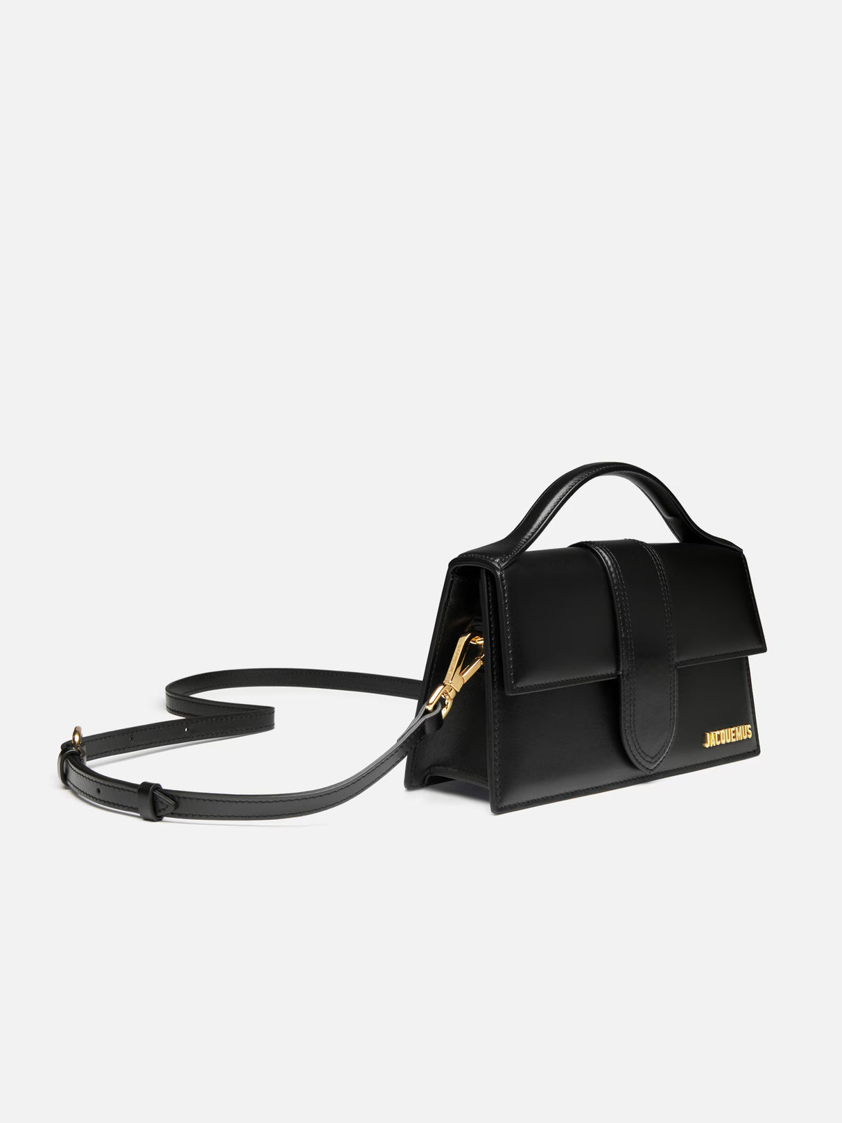 Jacquemus Le Grand Bambino Bag - Black/Gold