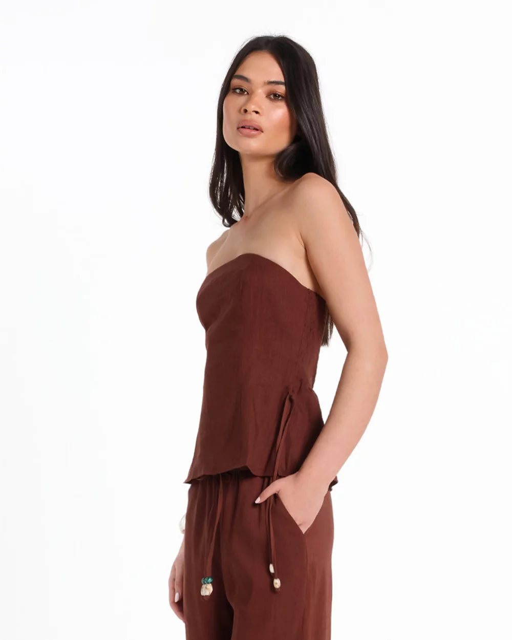 Lost In Lunar Arli Top - Choc