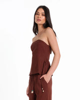 Lost In Lunar Arli Top - Choc