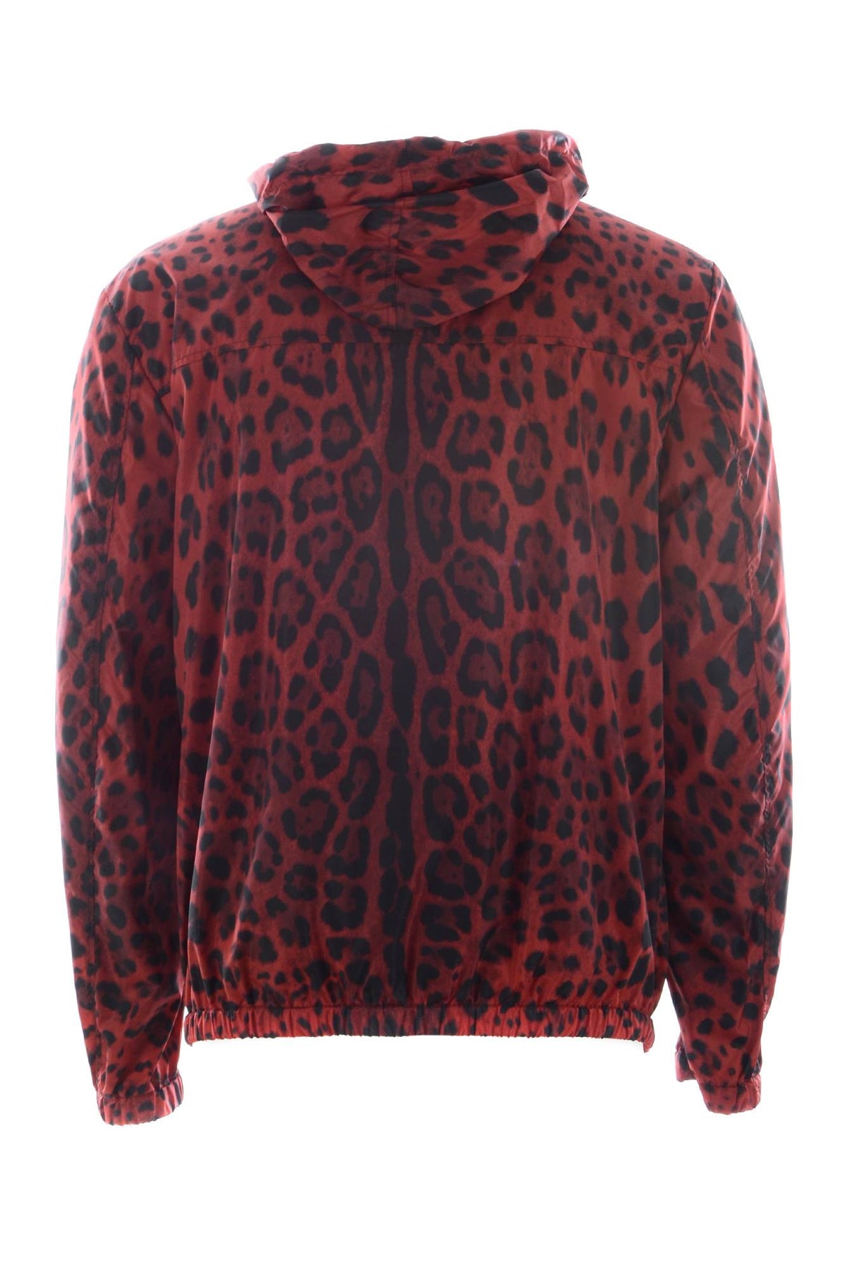 Dolce & Gabbana Men Animal Print Sport Hooded Jacket