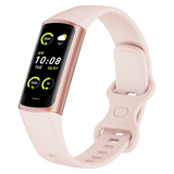 TODO Fitness Tracker Smart Watch BT 5.0 Body Thermometer Temperature BPM Monitor - Pink