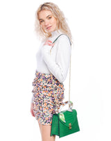 Bosccolo Handbag - Green Croco