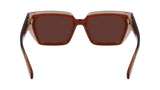 Salvatore Ferragamo SF2002S Womens Sunglasses - Transparent Nude/Rose