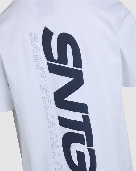 St Goliath Boys Challenger Tee - White