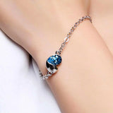 Boxed Heart 2 Heart Bracelet, Necklace and Earrings Set Embellished with Swarovski® Crystals
