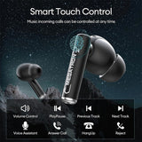Transformers Wireless Earbud Earphones Bluetooth V5.4 ANC Noise Cancelling TF-T27 - Black