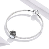 Solid 925 Sterling Silver ALWAYS Chocolate Biscuit Pandora Inspired Charm