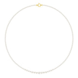 Necklace Chute - Natural White - Length Necklace 55 cm