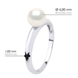 Bangle Ring - Natural White - Longueur 42 cm