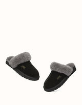 Muffin Slipper in Black