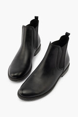 Gino Ventori Pecan Black Leather