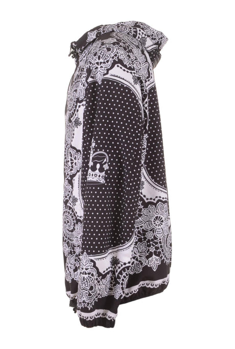 Dolce & Gabbana Men Hooded Printed Zipped Jacket