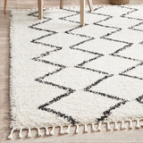 Saffron 11 White Rug