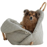 TODO Pet Carrier Handbag Dog Cat Travel Bag Walker Carrier Pet Car Seat Sofa - Grey