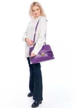Bosccolo Briefcase - Purple