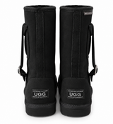 Australian Leather Ugg Classic Tall Pocket - Black - AU4