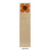Orla Kiely Flower Placement Pumpkin - Ecru 158203 Runner Rug