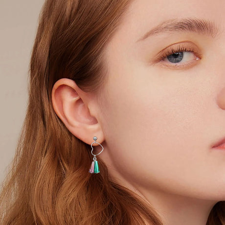Lolabyrd Heart Drop Earrings