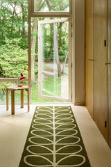 Orla Kiely Linear Stem Olive 060501 Rug