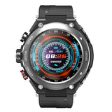 2 in 1 Bluetooth Smart Watch TWS Wireless Earphones 1.28" 9D Touch Screen BT 5.0 - Black