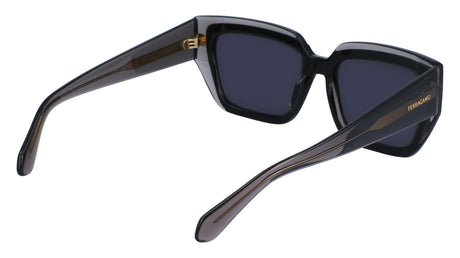 Salvatore Ferragamo SF2002S Womens Sunglasses - Transparent Grey/Black