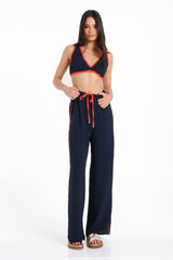 Lost In Lunar Women's Harvi Pants - Navy