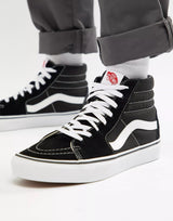 Vans Sk8-Hi Trainers In Black