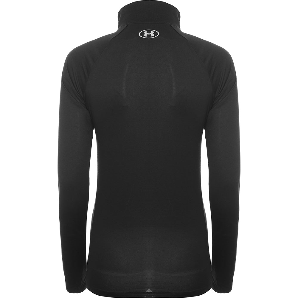 Under Armour Tech 1/2 Zip Long Sleeve Top In Black