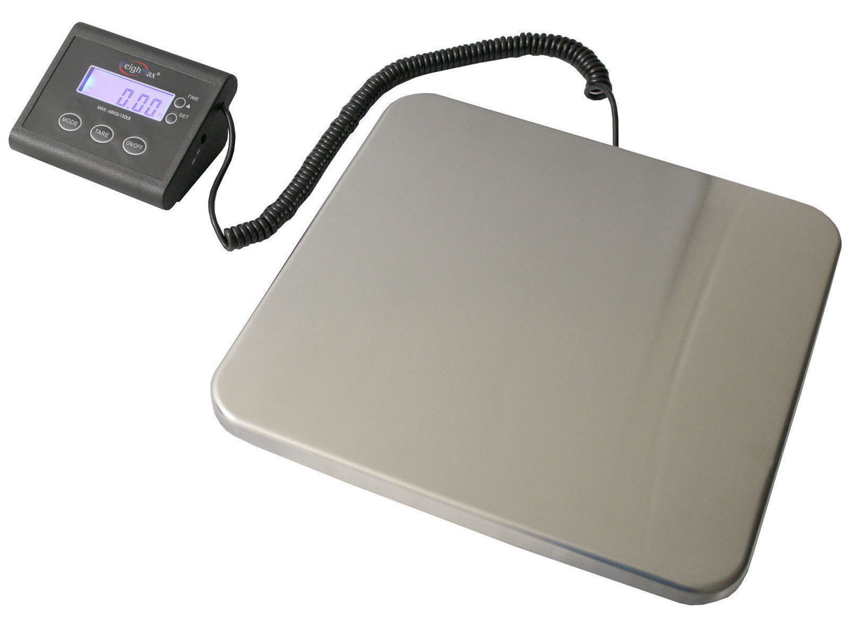 TODO 68Kg (150Lb) Digital Postal Scale W/ Blue Backlit Lcd Display 50G Graduation