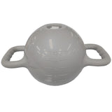 Yoga Fitness Kettlebell Water Filled Adjustable 1-6kg Double Handle Heavy Duty Exercise Kettle Bell - Grey